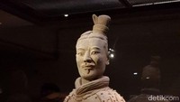 Pasukan-pasukan ini dikubur dengan mengarah ke Great Wall. Bukan asal-asalan, pasukan yang dikubur ke arah Great Wall bermakna siaga mempertahankan China (Elvan/detikTravel)