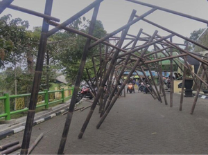 Bamboo Lighting Festival Suguhkan Keindahan Bambu Ukir