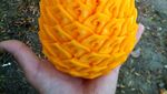 Keren! Labu Kuning Ini Diukir Bentuk Burung Hingga Bunga Cantik