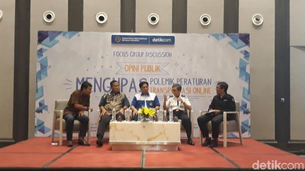 Pemerintah Hingga Sopir Online Kumpul Bareng Bahas Revisi Aturan