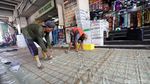 Pembangunan Jalur Pedestrian di Depan Pasar Tanah Abang Pembangunan Jalur Pedestrian di Depan Pasar Tanah Abang