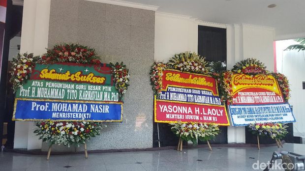 Jenderal Tito Dikukuhkan Jadi Guru Besar PTIK di Hari Kelahirannya
