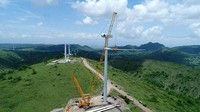 Kebun ini akan menghasilkan listrik selama 24 jam penuh dengan memanfaatkan hembusan angin. Pool/PLTB Sidrap.