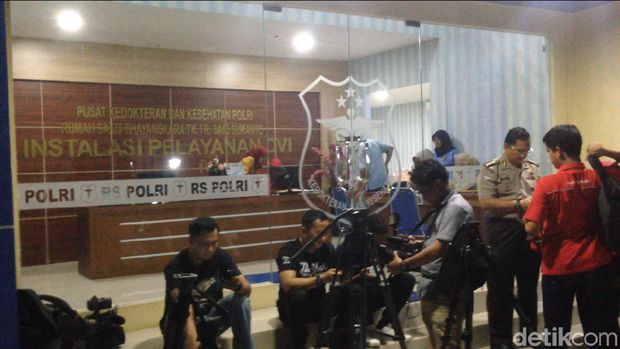 RS Polri Buka Posko Antemortem Korban Ledakan Pabrik Petasan