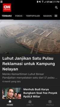 CNN Indonesia di iOS dan Android Usung Konsep Clean Design