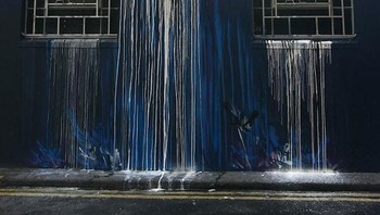 Lukisan sangat artistik di sebuah bangunan. Foto: Imgur