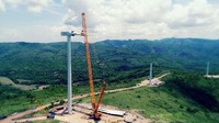 Kapasitas PLTB Sidrap 70 MW. Dengan kapasitas itu, PLTB sidrap menjadi kebun angin terbesar di Indonesia secara kapasitas listrik yang dihasilkan. Pool/PLTB Sidrap.
