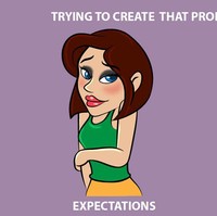 Urusan dandan, jika tidak terbiasa melakukannya memang bisa menjadi malapetaka. Maksud hati ingin tampil glamour, namun yang terjadi malah wajah mirip badut. Foto: Dok. Shareably