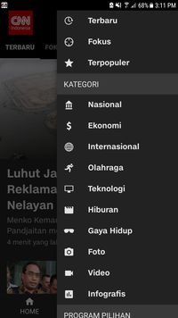 CNN Indonesia di iOS dan Android Usung Konsep Clean Design