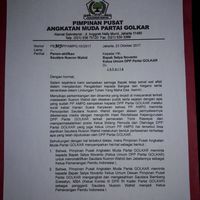 Fahd surati Novanto minta Nusron dicopot