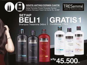Beli Sampo Gratis Anting Cantik di Transmart Carrefour