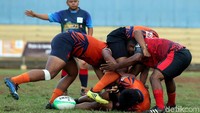 Sebagai test event ajang olahraga akbar Asian Games 2018, PB Persatuan Rugby Union Indonesia (PRUI) menggelar Kejuaraan Nasional Rugby 7s.