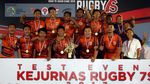 Kalahkan Papua, Tim DKI Jakarta Juara Kejurnas Rugby