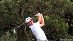 Aksi Para Pegolf di Hari Pertama Kejuaraan Golf Indonesia Open 2017