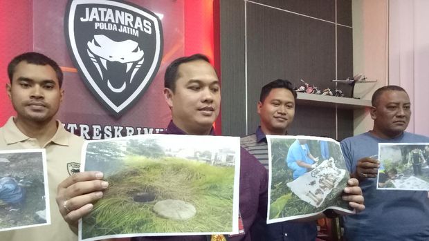 Di dalam sumur tua kecil kerangka itu ditemukan