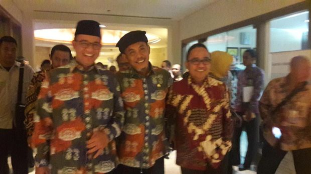 Anies dan Prasetyo Hadiri Rakernas ADPSI