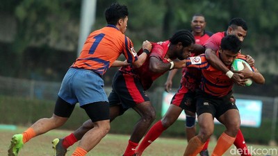 Kalahkan Papua, Tim DKI Jakarta Juara Kejurnas Rugby