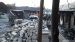 Foto: Tim Labfor Olah TKP di Pabrik Kembang Api