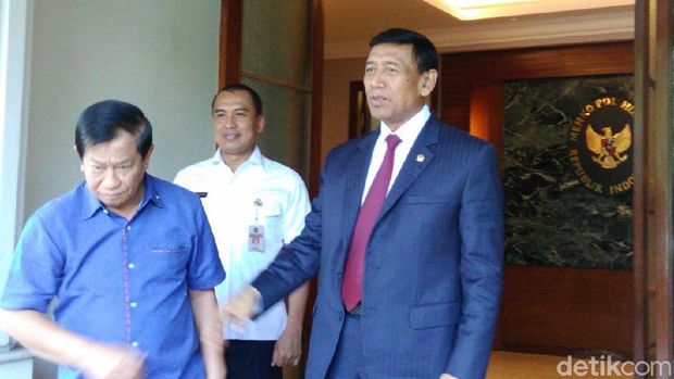 Agum Gumelar bertemu Wiranto