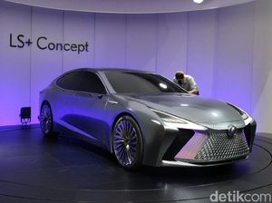 Lexus LS+ Concept, Mobil Masa Depan Ikut Mejeng di GIIAS 2018
