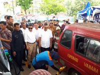 Jonan Resmikan SPBU VIVO di Cilangkap