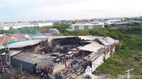 Begini penampakan mengerikan pabrik kembang api seutuhnya saat dilihat dari atas.