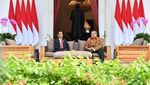Foto: Senyum dan Santainya Obrolan Jokowi-SBY di Istana