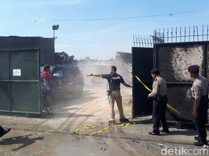 Polisi Cek Perizinan Pabrik Kembang Api di Kosambi
