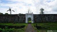 Benteng ini bernama Benteng Nassau. Benteng ini berada di  Pulau Banda Neira, Maluku Tengah. (Syanti/detikTravel)