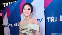 Via Vallen juga hadir di acara tersebut. Pool/Ismail/detikFoto.