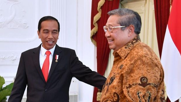 Melihat Kembali Pertemuan Jokowi dan SBY yang Penuh Senyum