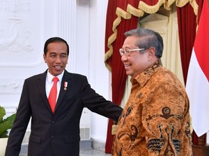 SBY Sampaikan Dukungan PD ke Pemerintah soal UU Ormas ke Jokowi