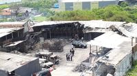 Ini Penampakan Sisa-sisa Kembang Api di Pabrik yang Meledak