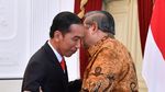 Kini Saling Puji, Ini Berbagai Momen Kehangatan Jokowi-SBY