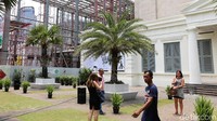 Selama renovasi, gedung A ditutup untuk umum dan dialihkan ke bagian lain dari kompleks museum.