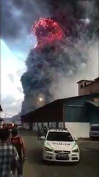 Potongan video yang disebut ledakan Kosambi / 