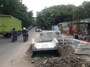 Polisi Tegur Bina Marga Soal Galian Boks Utilitas yang Tak Ditutup