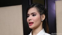 Shyalimar Malik hadir di jumpa pers terkait hubungan dengan Didi Soekarno di Hotel Grand Cempaka, Jakpus. Foto: Shyalimar Malik/Hanif Hawari