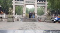 Di Kota Xian juga berdiri Great Mosque of Xian. Inilah masjid tertua dan terbesar di China (Elvan/detikTravel)