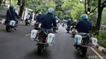 Konvoi Motor Listrik Keliling Ibu Kota