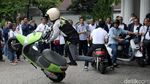 Aksi Freestyle Motor Listrik