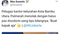 Inilah postingan yang membuat kisah Imron viral. Foto: Screenshot Twitter