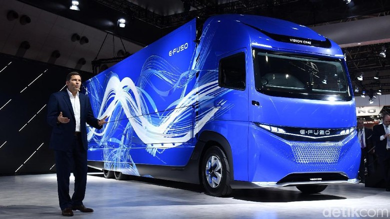 Mitsubishi e-Fuso di Tokyo Motor Show 2017 (Foto: Mitsubishi) Mitsubishi e-Fuso di Tokyo Motor Show 2017 (Foto: Mitsubishi)