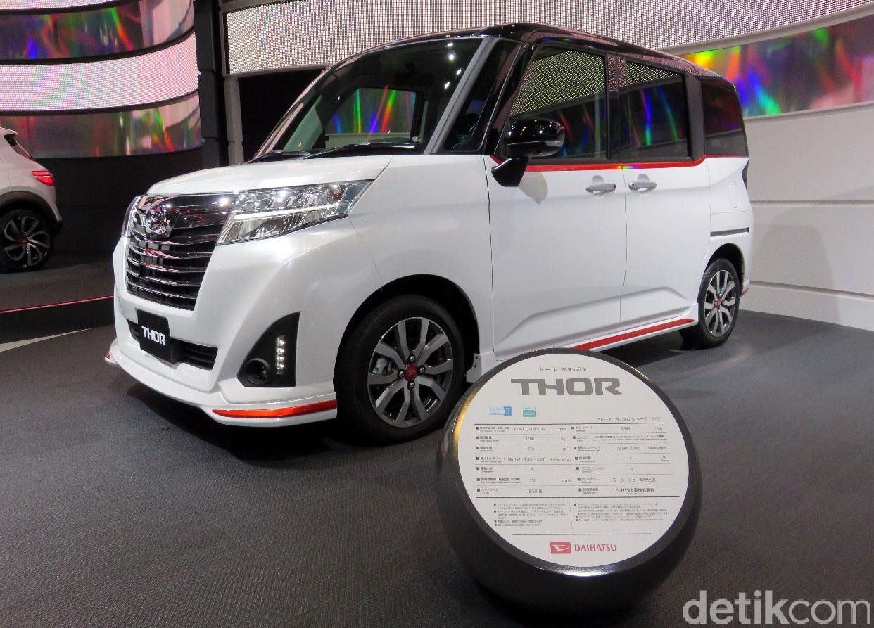 Daihatsu memamerkan mobil konsep yang diberi nama Thor di Tokyo Motor Show 2017.