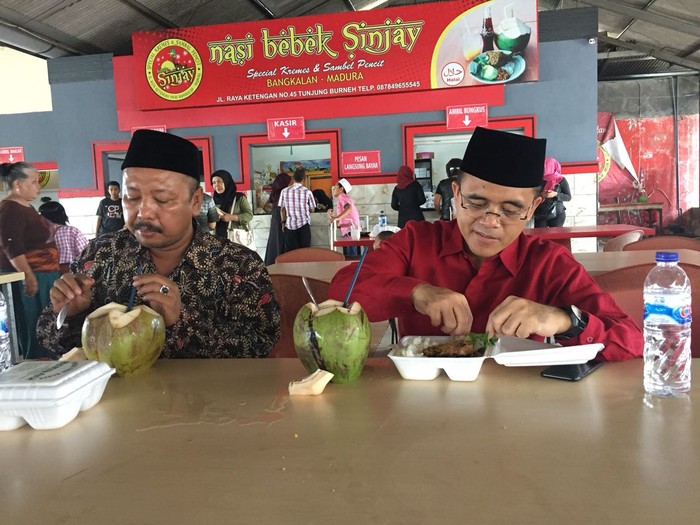 Blusukan Madura, Kali ini Anas Bicara Kekuatan Kuliner