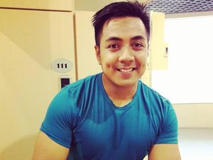Foto: Riza Muhammad, Ustad Kondang yang Bertubuh Kekar