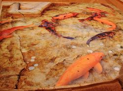 Lukisan 3D yang Bikin Betah di Kamar Mandi