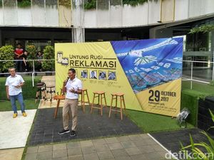 Sandiaga Uno Bicara Soal Pemanfaatan Pulau Reklamasi yang Sudah Jadi