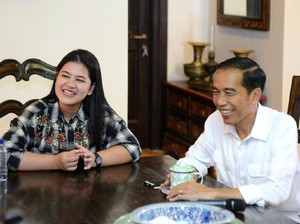 Jokowi Imbau Ribuan Relawan yang Datang ke Nikahan Kahiyang Tertib