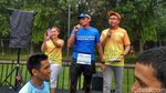 Berpeluh, Aksi Sandiaga Lari 21 Km di Jakarta Marathon 2017